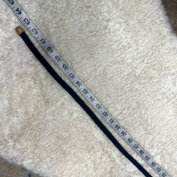 Vintage Blue Straw Woven Crossbody Handbag - Picture 12 of 12